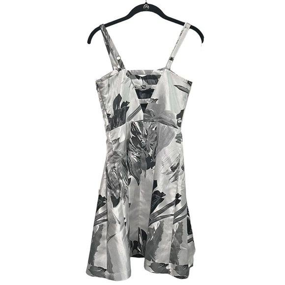 YOANA BARASCHI BLUE Amazoni Dress, Mini Grey, New with Tags, Retails $394 - Picture 3 of 5